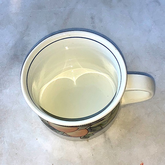 MIKASA GARDEN HARVEST FLAT COFFE CUP - Picture 5 of 6